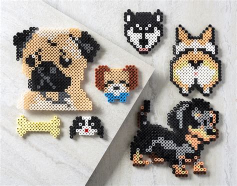 puppy perler beads|golden retriever perler bead pattern.